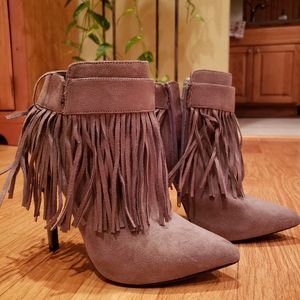 Apricot Lane Fringe Booties